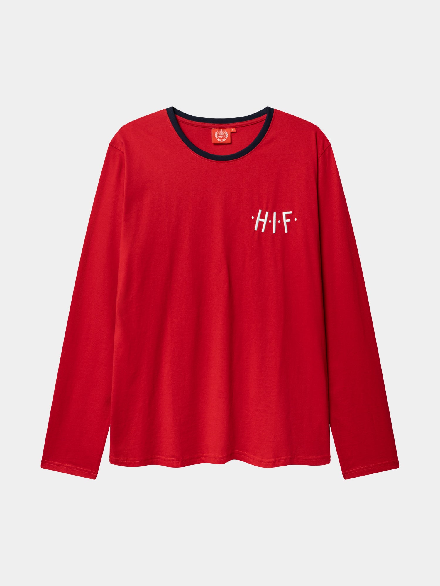 Matchtröja retro röd HIF