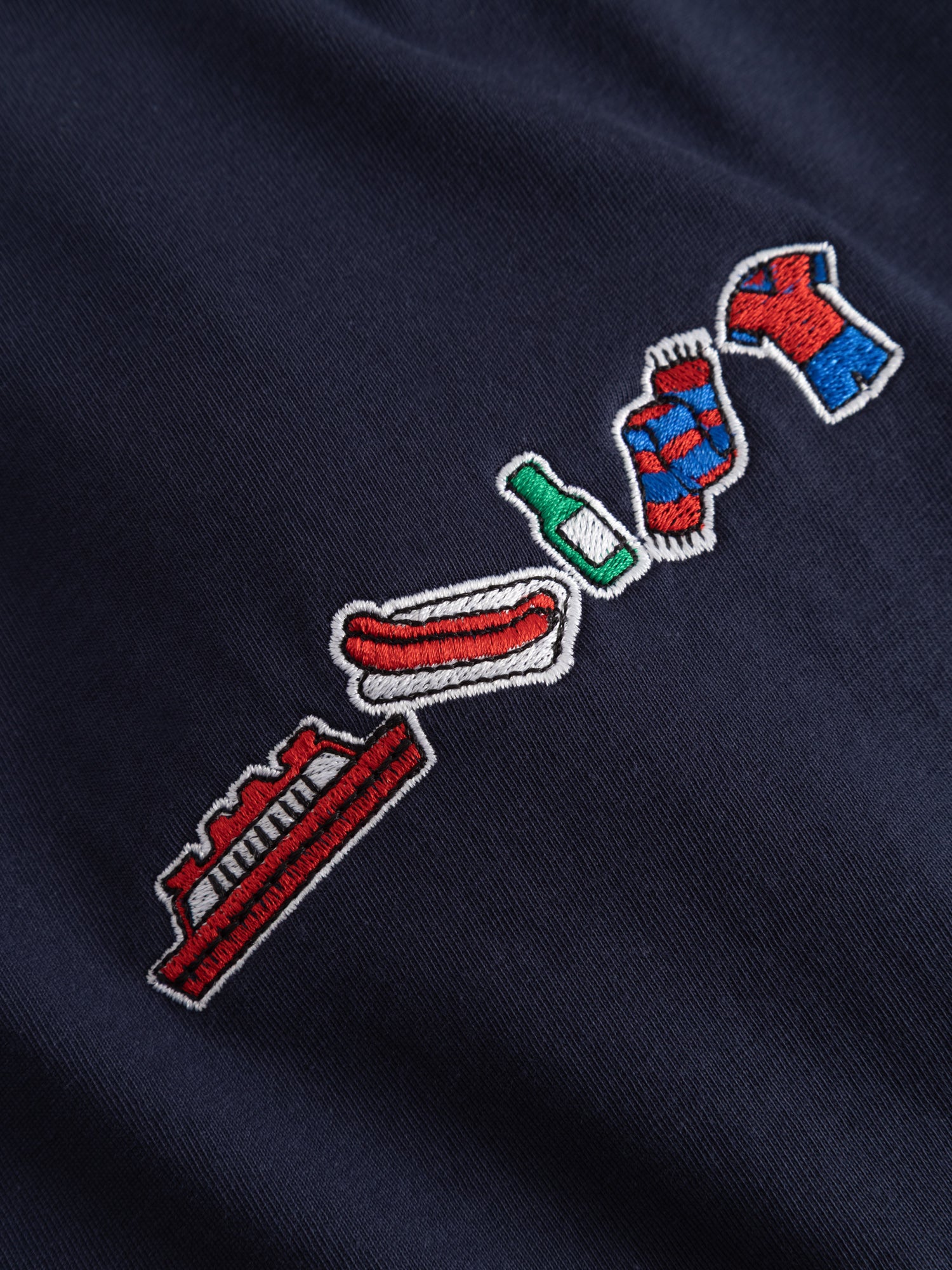 T-shirt marinblå Tura